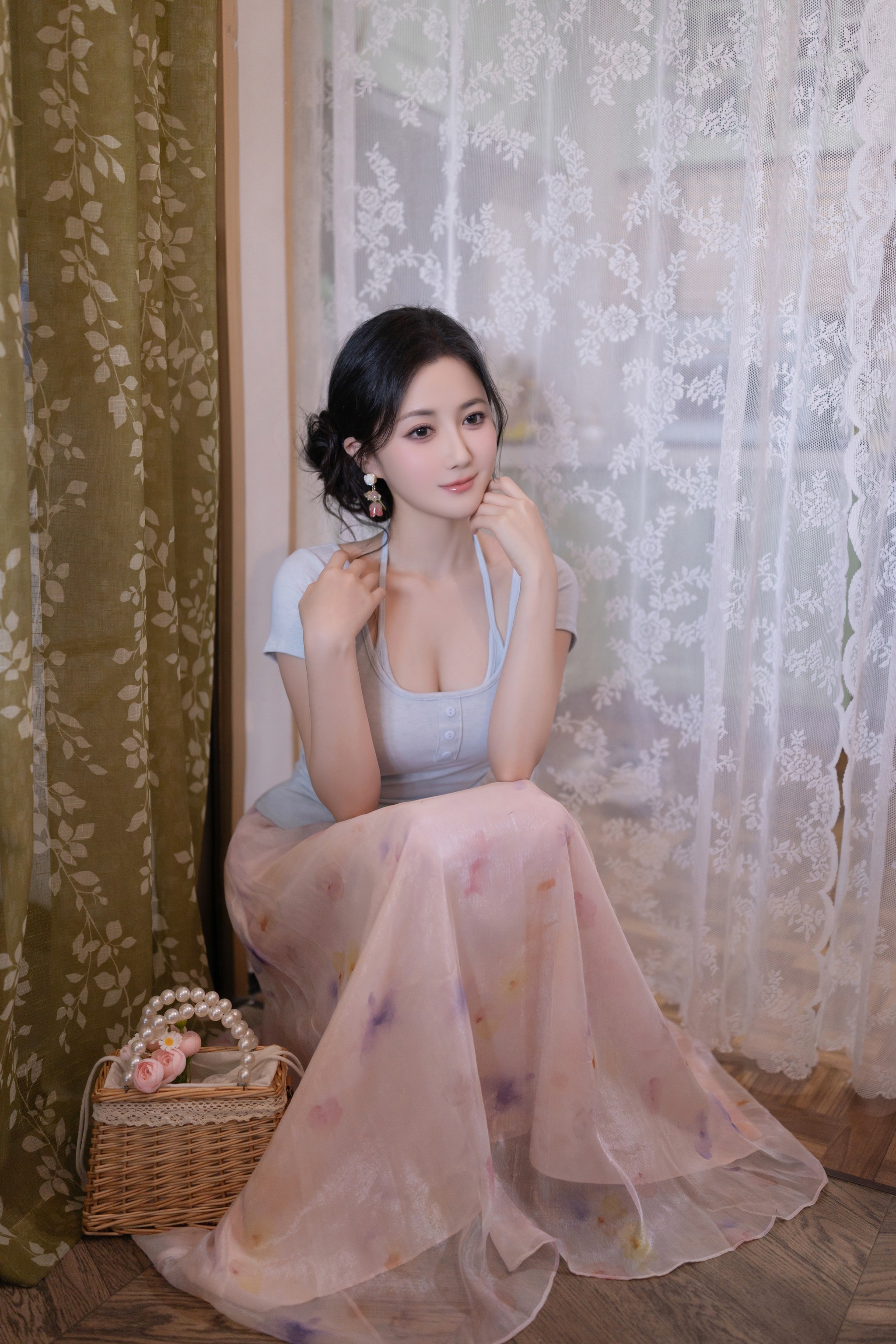 图片[1]-鱼子酱Fish – NO.239 （私拍）《森系》 [120P]-XikXak